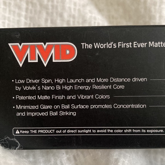 Brand new 5 Marvel winner’s Volvik Vivid golf balls - Picture 7 of 9